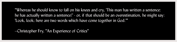An Experience of Critics